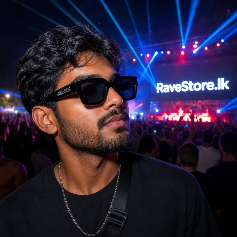SUDBEAT Official Merch Sunglasses - Color 01 - Black / Black - RaveStore.lk