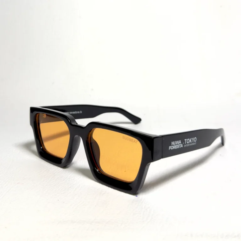 SUDBEAT Official Merch Sunglasses - Color 03 - Black/Yellow - RaveStore.lk