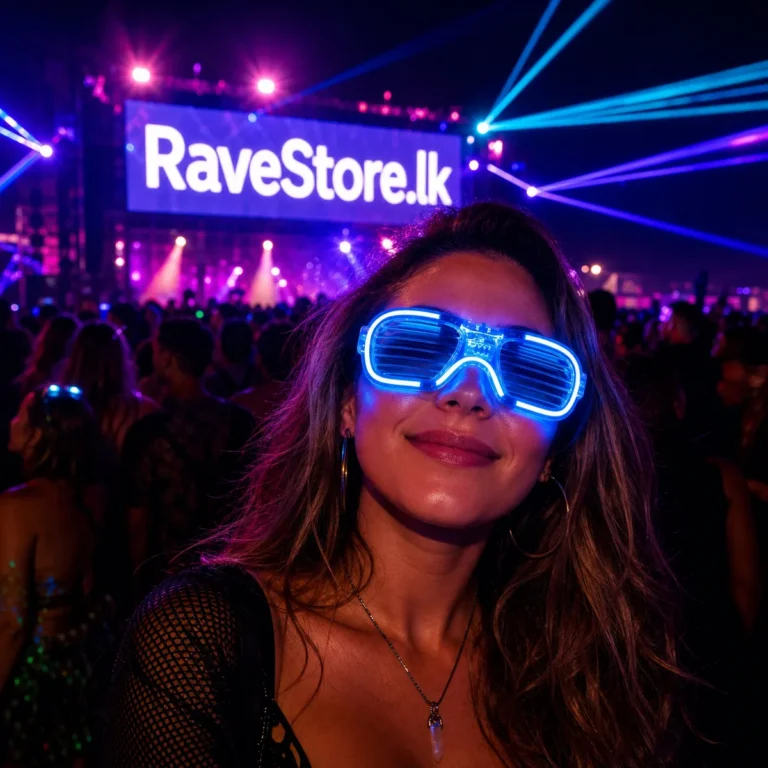 LED Party Glass - Blue - RaveStore.lk