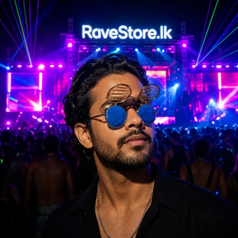Steampunk  you - Blue - Flip Up sunglasses - RaveStore.lk