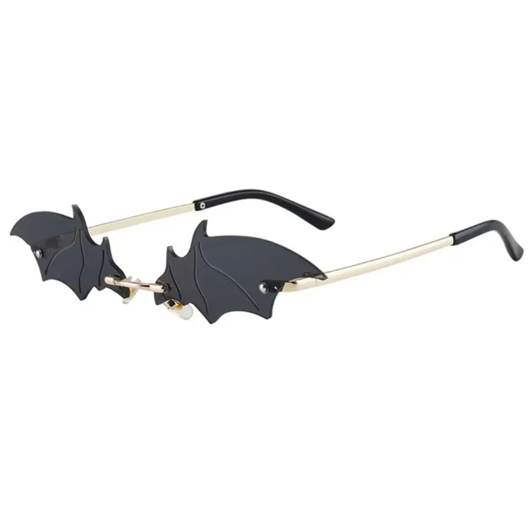 Black Bat Wings Party Sunglasses - RaveStore.lk