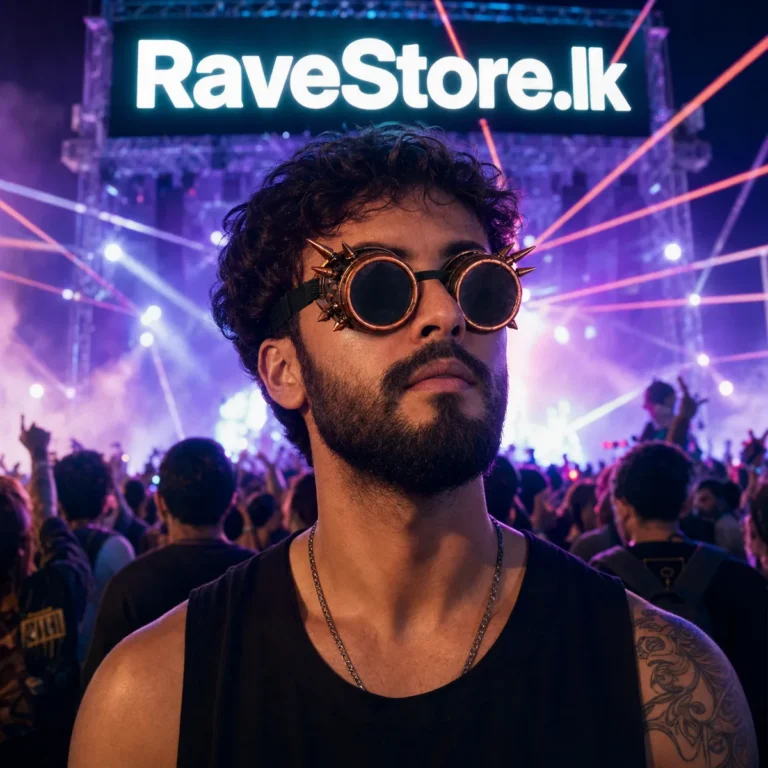 Punk Spike Copper Goggle - RaveStore.lk