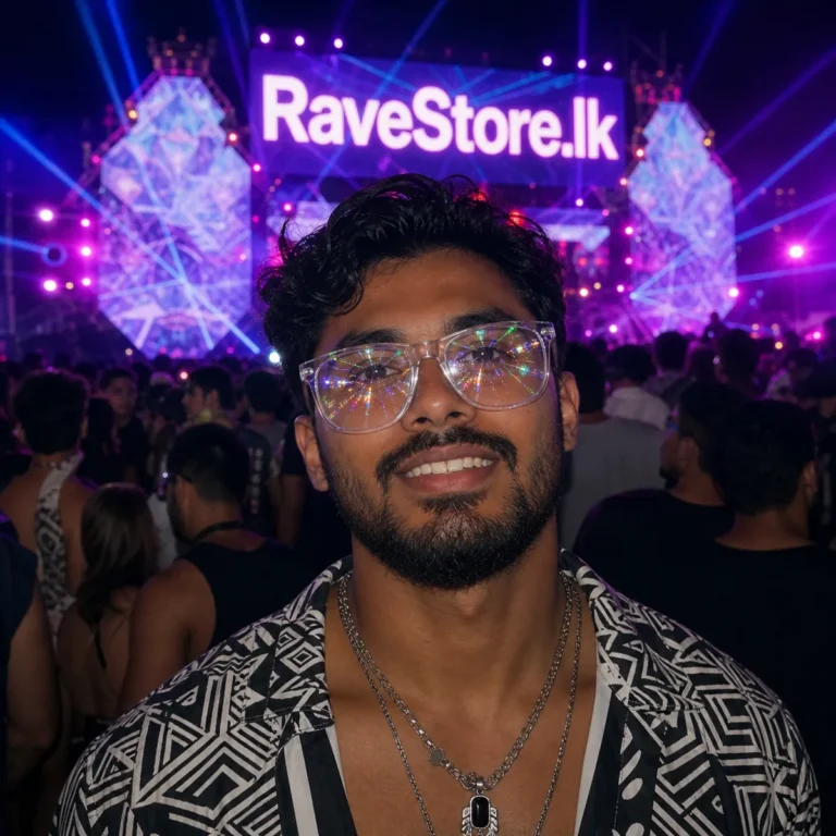 Diffraction Glasses - Clear - Firework Visual Effect - RaveStore.lk